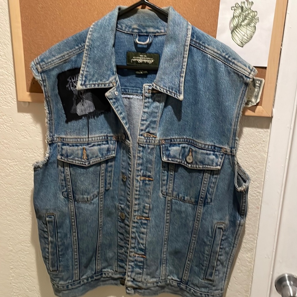 Eddie Bauer denim vest